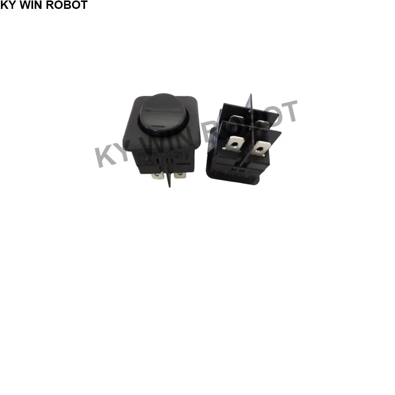 1pcs/lots Imported Taiwan R13-104 Boat Switch 4-pin 2-speed Square Warp Rocker Power Switch 10A250V