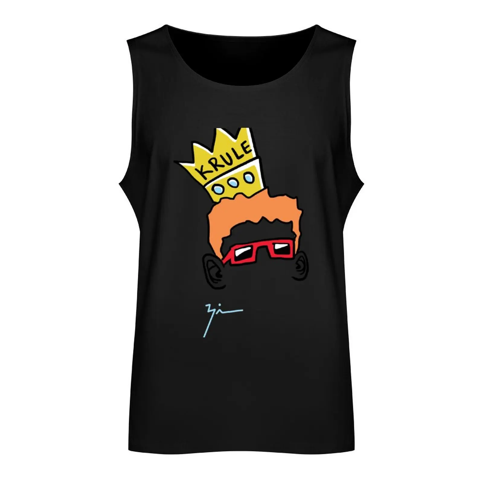King Krule Tank Top без рукавов мужская дизайнерская одежда куртки