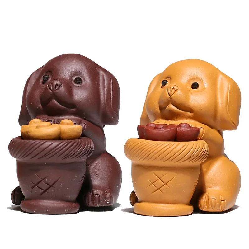 Исин Бутик ручной работы Пурпурный Песок Чай Домашнее животное Wangcai Китайский