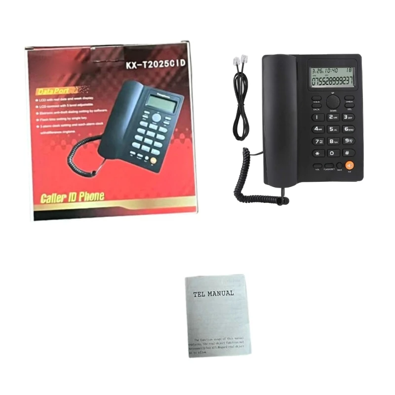 

Corded Landline Phone Big Button Landline Phone with Caller Identification