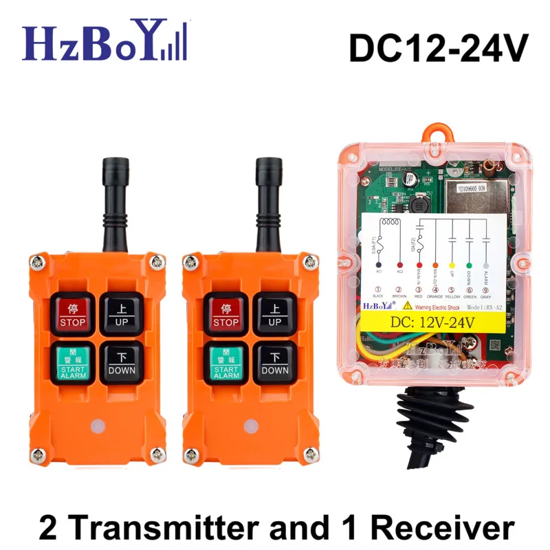 Controller Electric Hoist Remote Control Winding Engine Sand-blast Equipment Used F21-2s