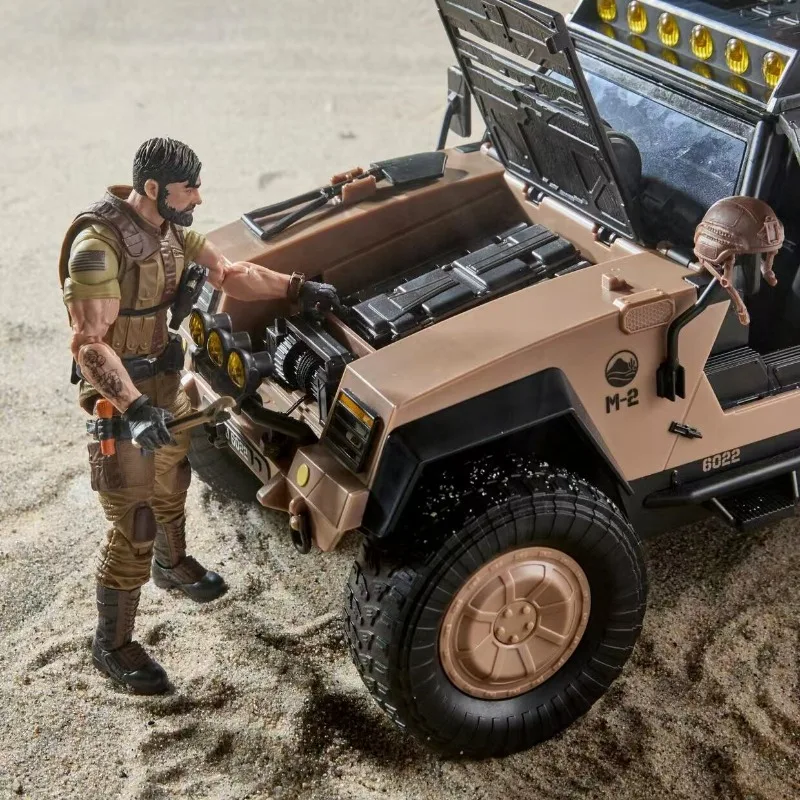 Фото В наличии: Hasbro GIJOE G3298 Desert Hummer Krachi Jeep, подвижная модель робота-куклы, коллекционная игрушка, подарок №5