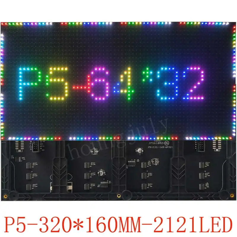 Voll Farbe Indoor P5 LED panel RGB Matrix Modul 320x160mm 64x32 Pixel Werbung Bildschirm P 2,5 P3 P4 P 5,95 P6 P 3,91 Display