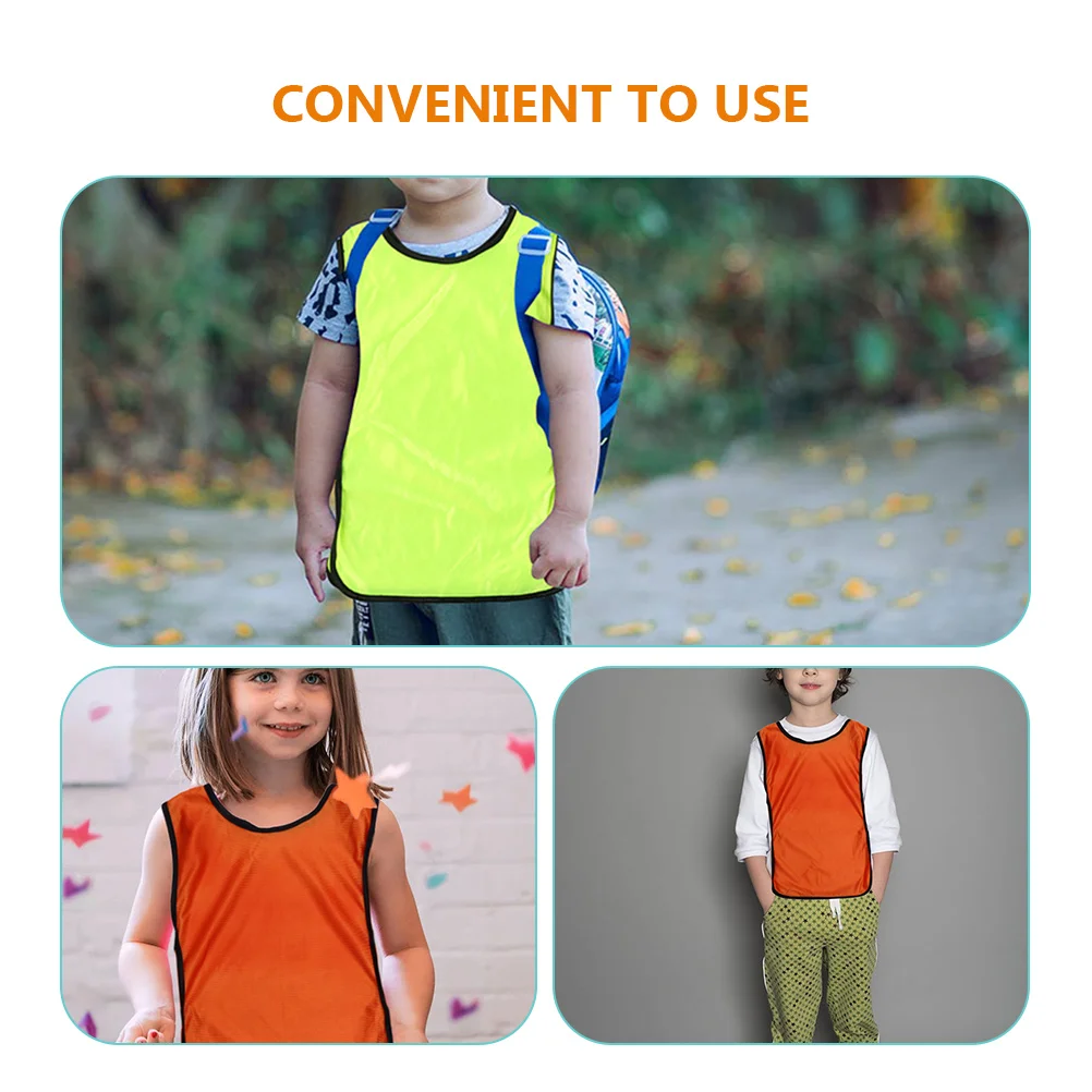 Vestpinnies Soccer Vests Training Practice Scrimmage Jersey Football Kids Team Pinnieconvenient Portable Breathable Function