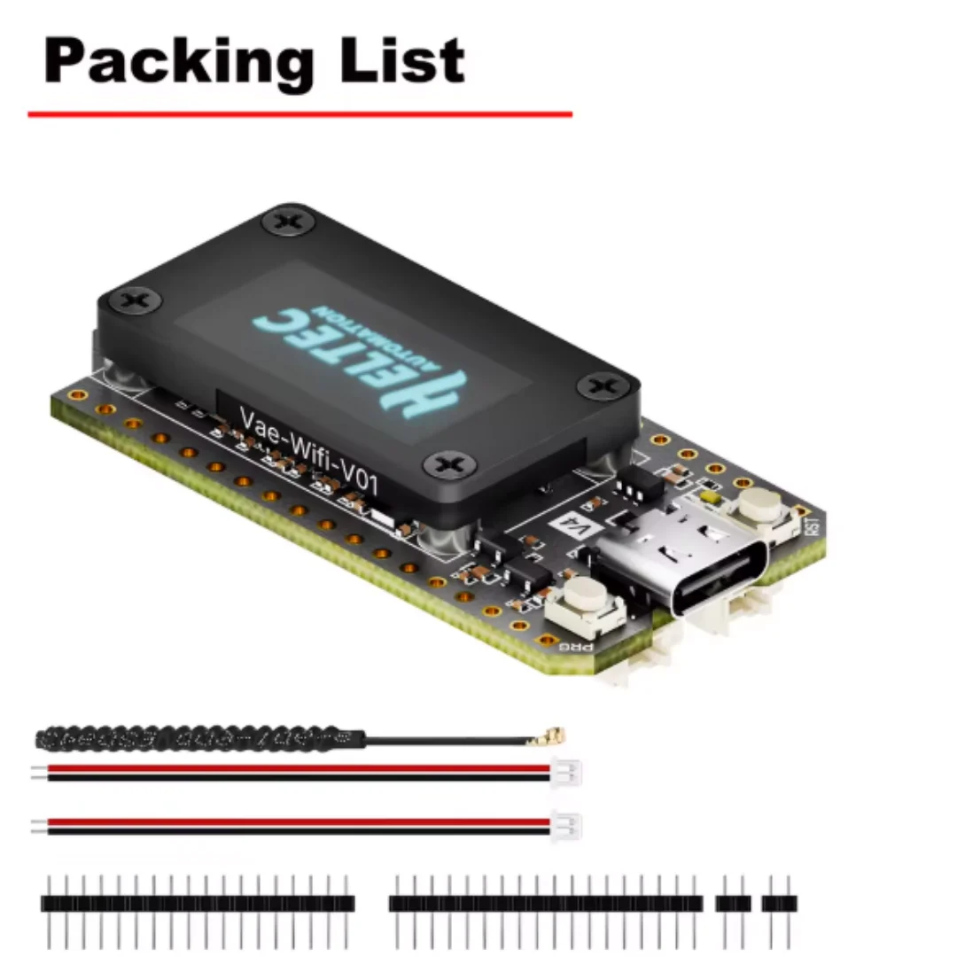 

Новая местуртическая сеть Heltec LoRa 32 V4 GPS ESP32 SX1262 0,96 дюйма OLED на солнечной энергии Dev-Board Mesh Network WiFi LoRa BLE Low Power