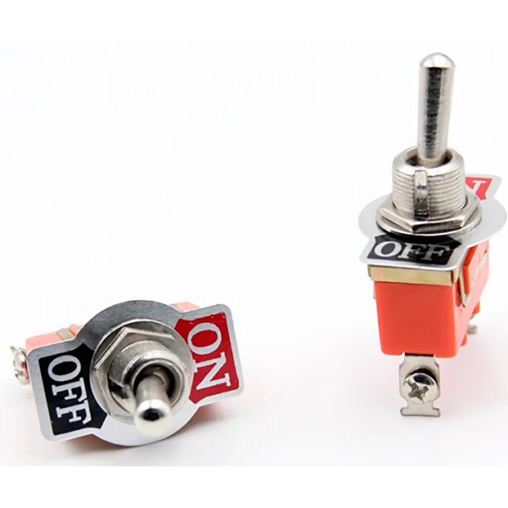

Toggle Rocker Switch E-TEN 1021 SPST 2 Pin 2 Position ON-OFF 15A 250V AC For Electrical Instruments Water Containers