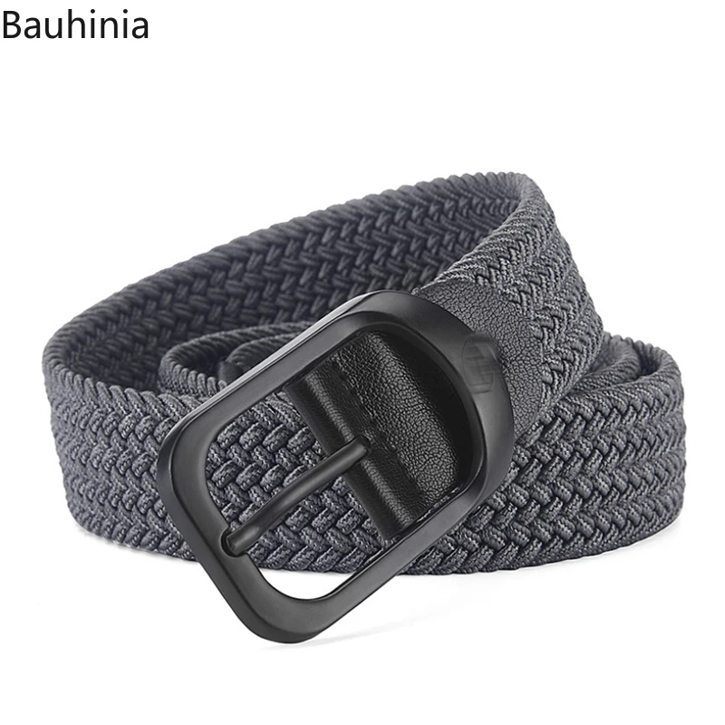 

Bauhinia New 110cm Korean Style Fashion High Quality Pin Buckle Belt Youth Men/Women Business Canvas Belt