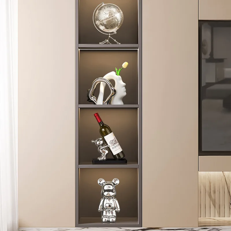 2024 креативная легкая роскошная стойка для красного вина с пузырьковым медведем