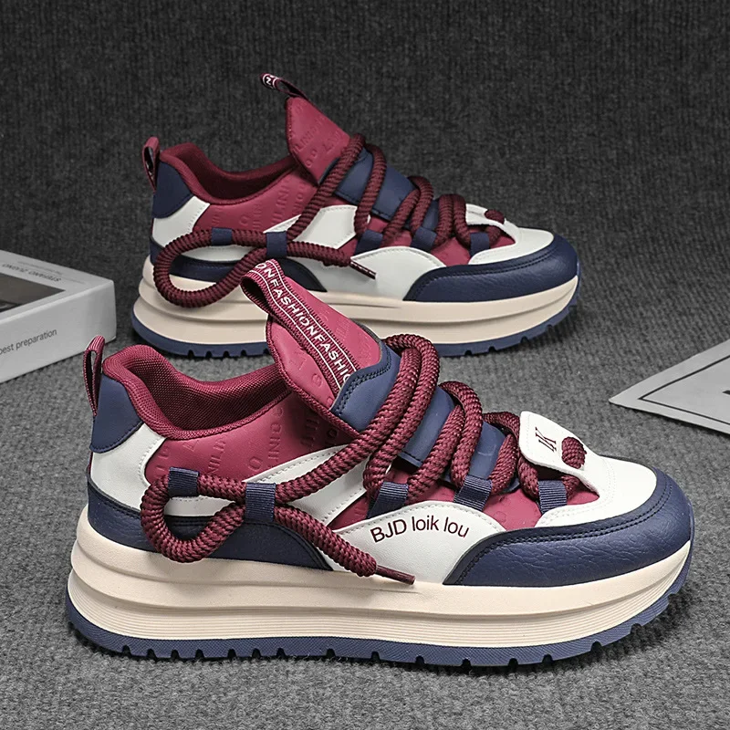 Модные элитные повседневные мужские кроссовки на осень/зиму Feel2024 удобная