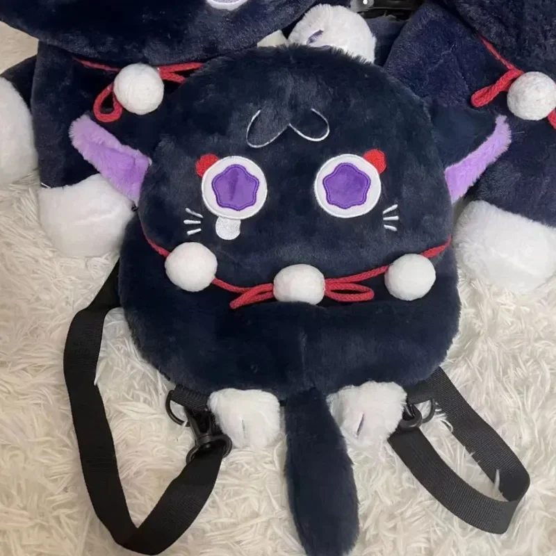 Горячая сумка Genshin Impact Scaramouche Cat Wanderer мягкая игрушка для косплея милая на плечо