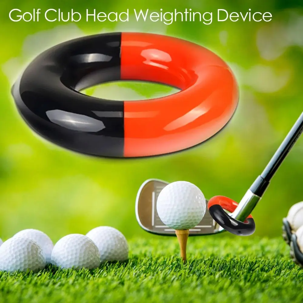 

Durable Practice Tool Golf Training Golf Aid Golf Weighting Device Weight Power Ring Club Head Swing Ring