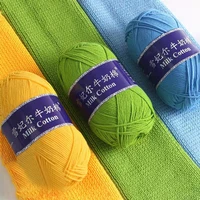 100g baby wool sheffield 5 strand milk cotton green baby cotton hand knitted sweater thread scarf 60 cotton 40 milk acrylic