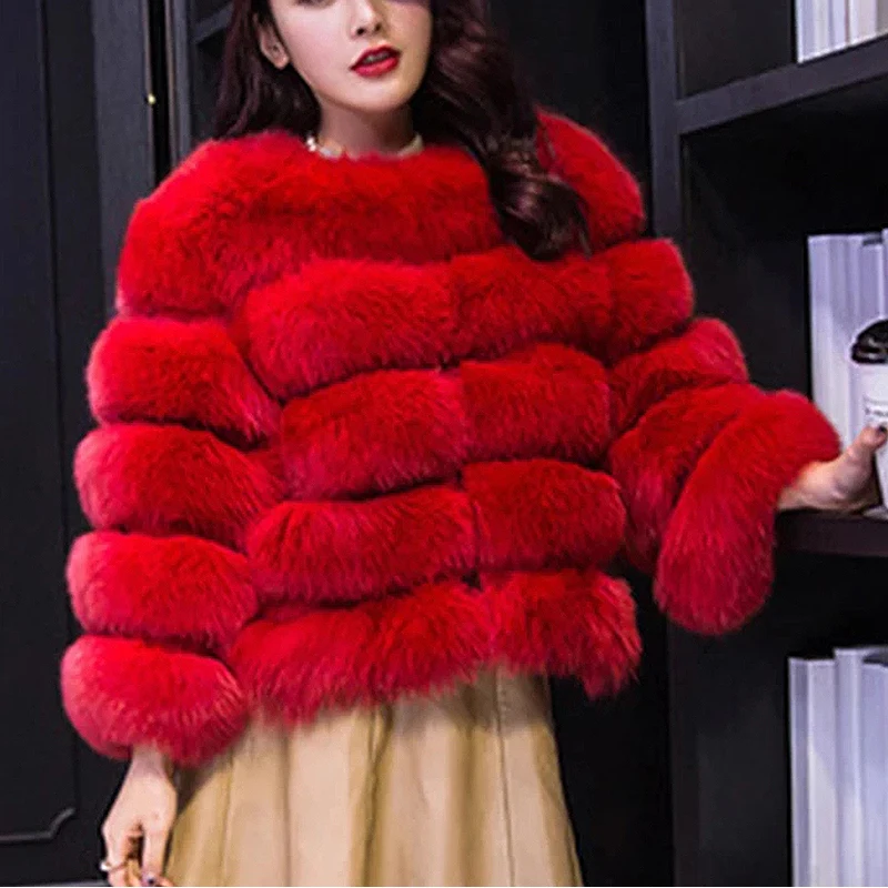Fluffy Mink Coats Women Autumn Winter Top Fashion White Faux Fur Coat Elegant Thick Warm Faux Fur Jackets for Women 2022