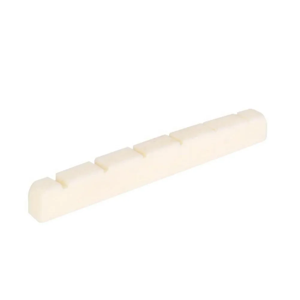 

Musical Instruments Bone Nut For Electric Guitar Bone Nut Saddle Guitar Accessories 42MM Slotted Beef Bone Guitar String Pillow