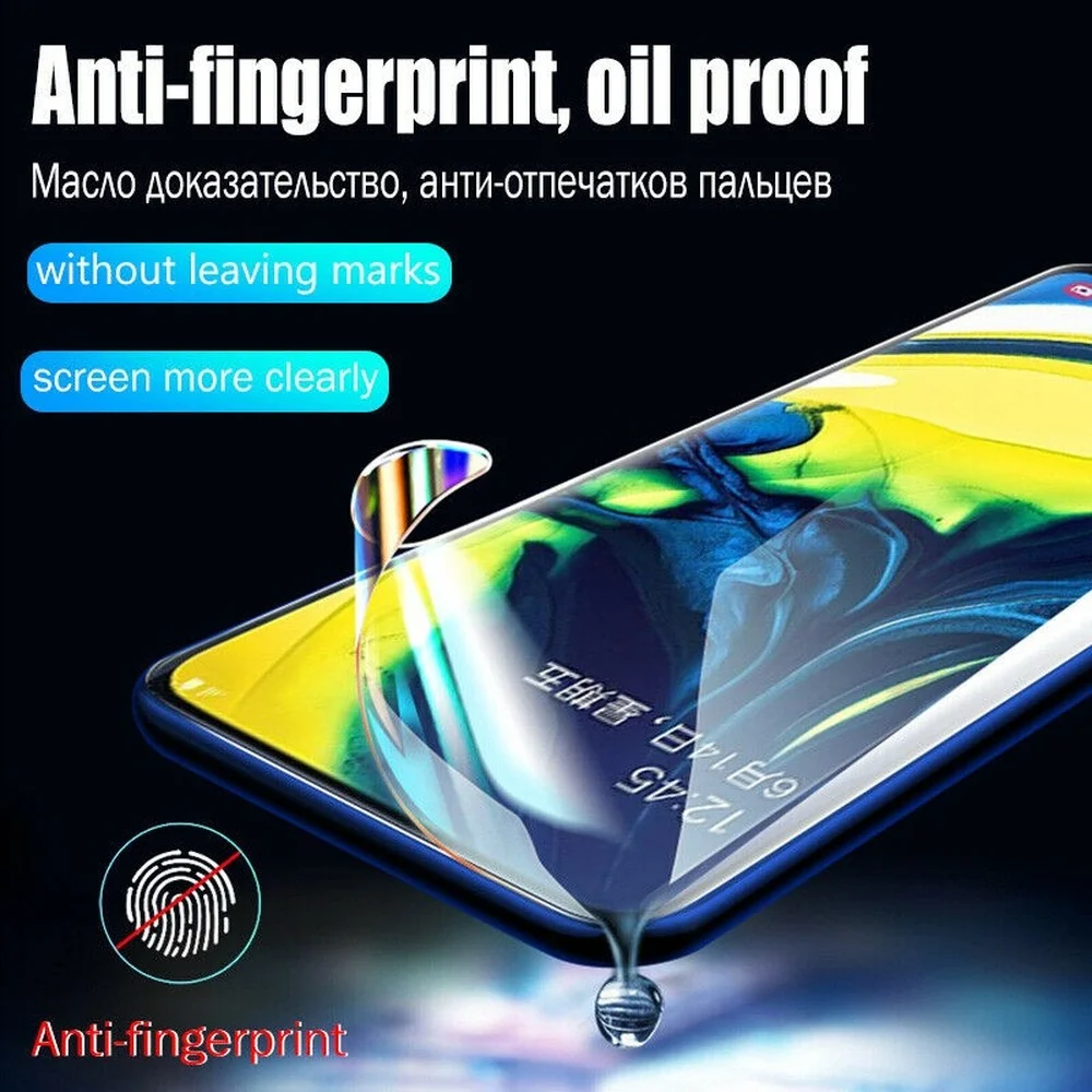 

Гидрогелевая Защитная пленка с полным покрытием для Samsung Galaxy Note 9 A10 A20 A30 A40 A50 A60 A70 Galaxy Note 10 M10 M20