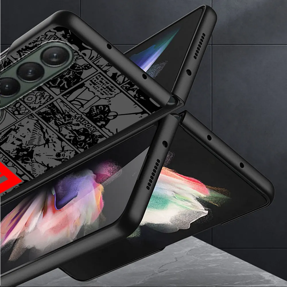 Чехол для телефона с изображением Марвел Дэдпула и Человека-паука Samsung Galaxy Z Fold5 5G