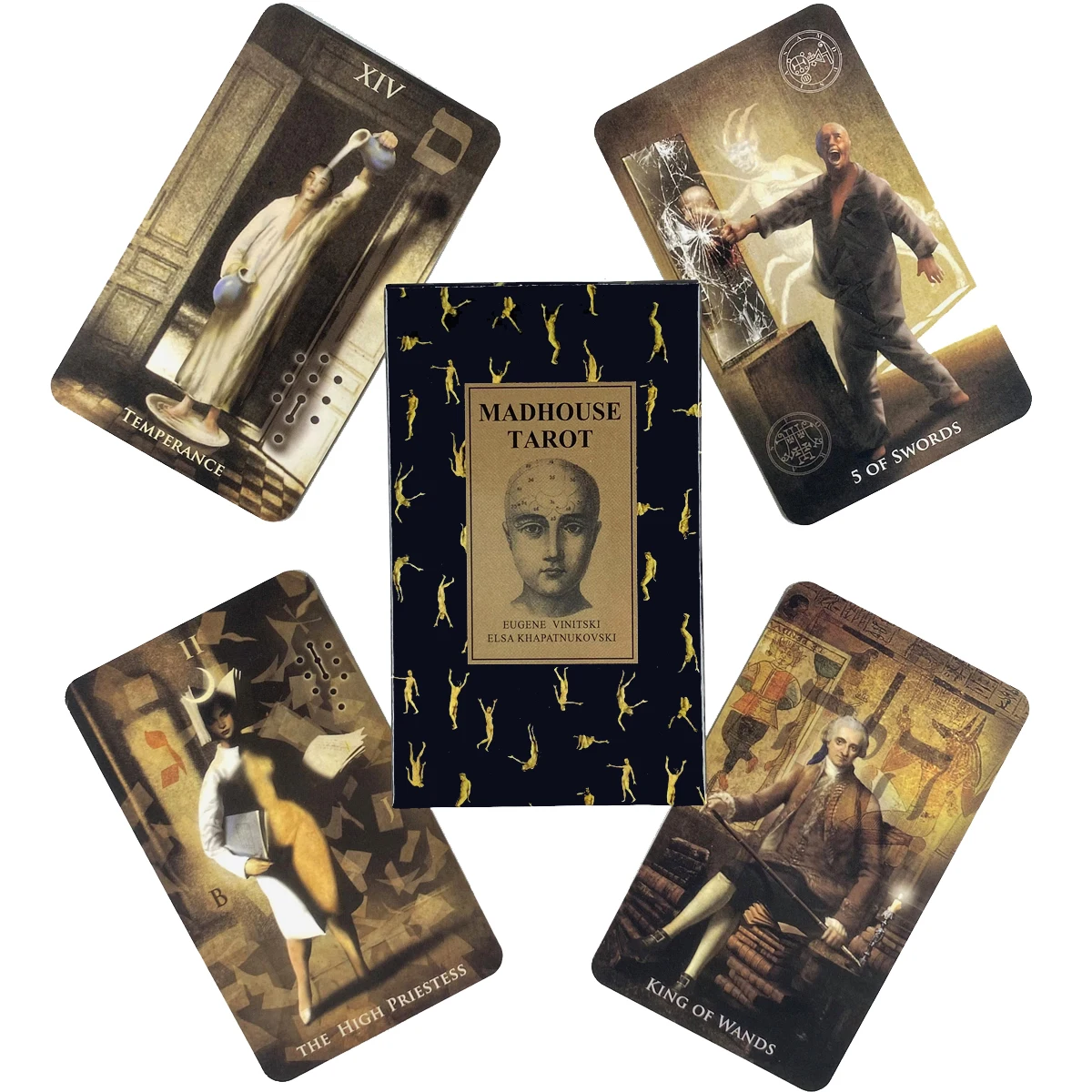 

Доска Таро Madhouse для отдыха, настольная игра для вечеринок, высокое качество, пророчество о удачи, карты с формальным руководством