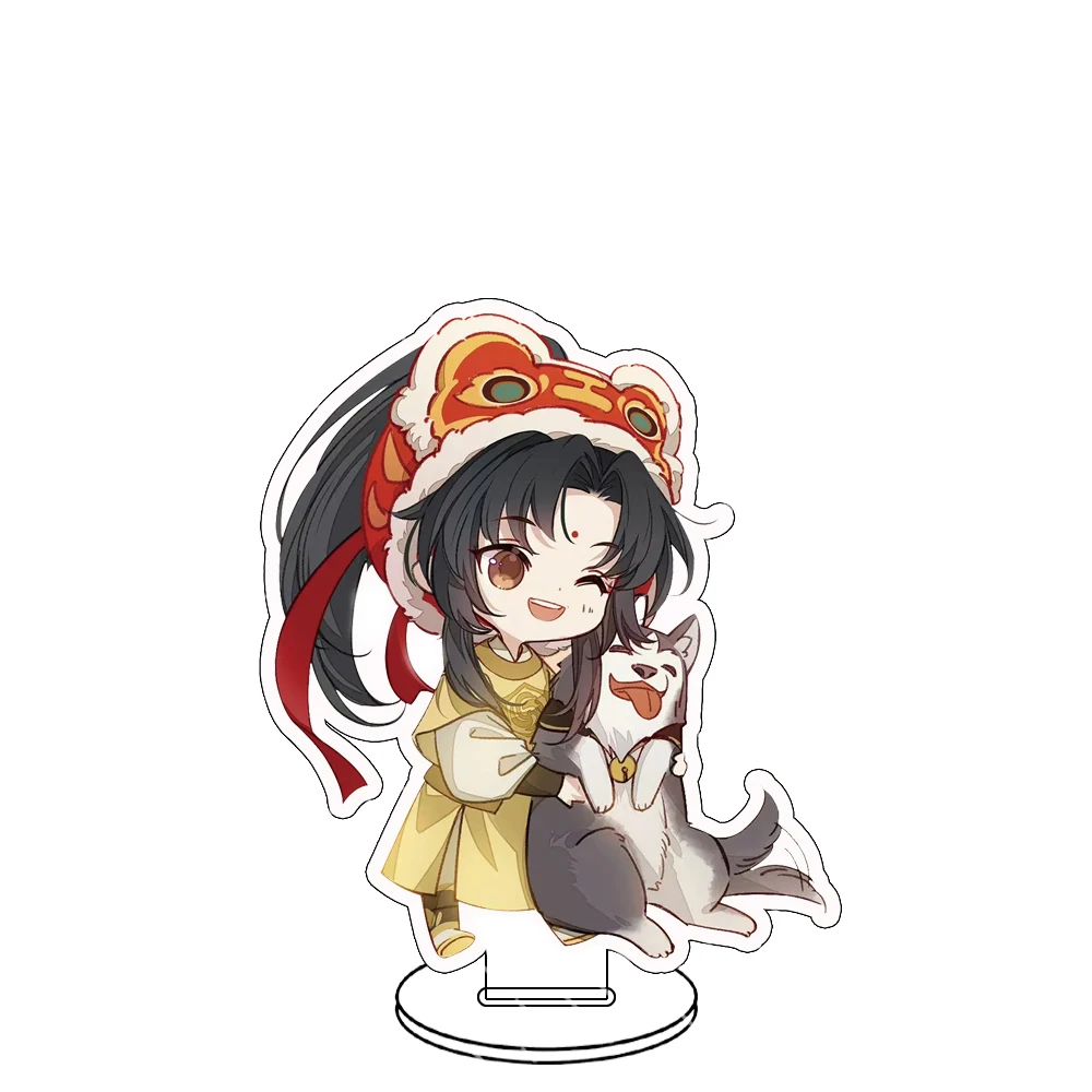 Двухмерные виртуальные персонажи из аниме Mo Dao Zu Shi подставка модель брелок Llaveros