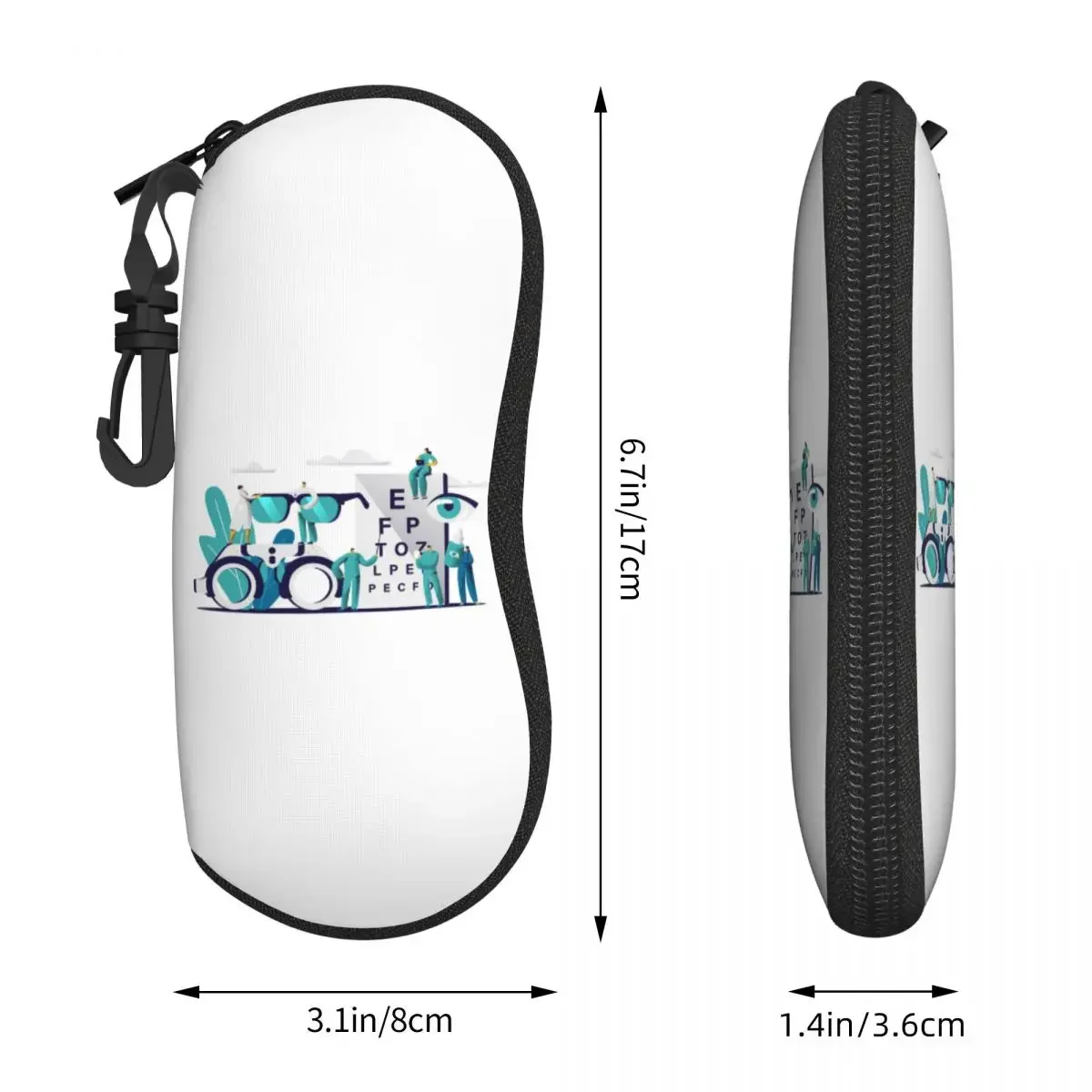 Изготовленные на заказ очки для офтальмологов оболочка очков женская мужская