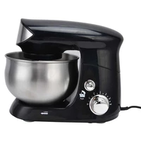 stand mixer 3 5l dough mixer 6 gear stainless steel black food mixer standing egg mixer for kitchen eu plug 220v