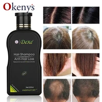 200ml dexe hair shampoo set anti hair loss chinese herbal hair growth product prevent hair treatment for men women