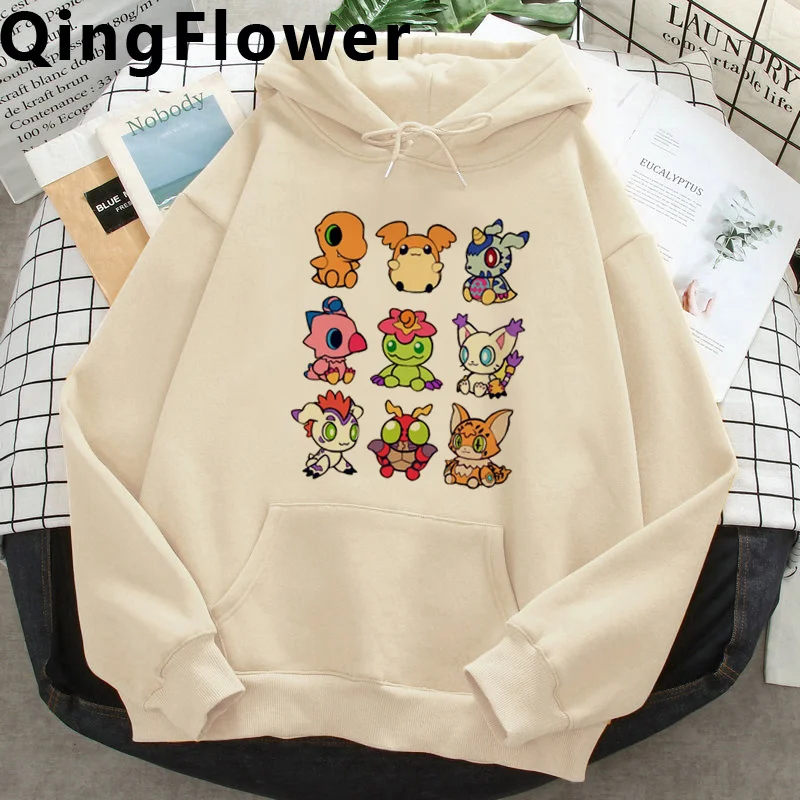 

digimon hoodies men gothic Kawaii streetwear 2023 sweater man Kawaii tracksuit