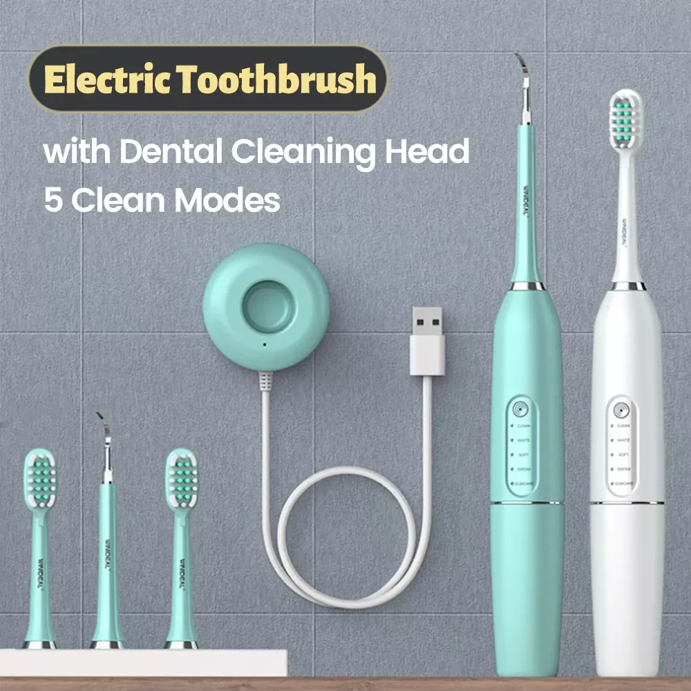 

Toothbrush Houseehold Whitening IPX7 Waterproof Toothbrushes Automatic Tooth Brush Dental Calculus Remover Dental