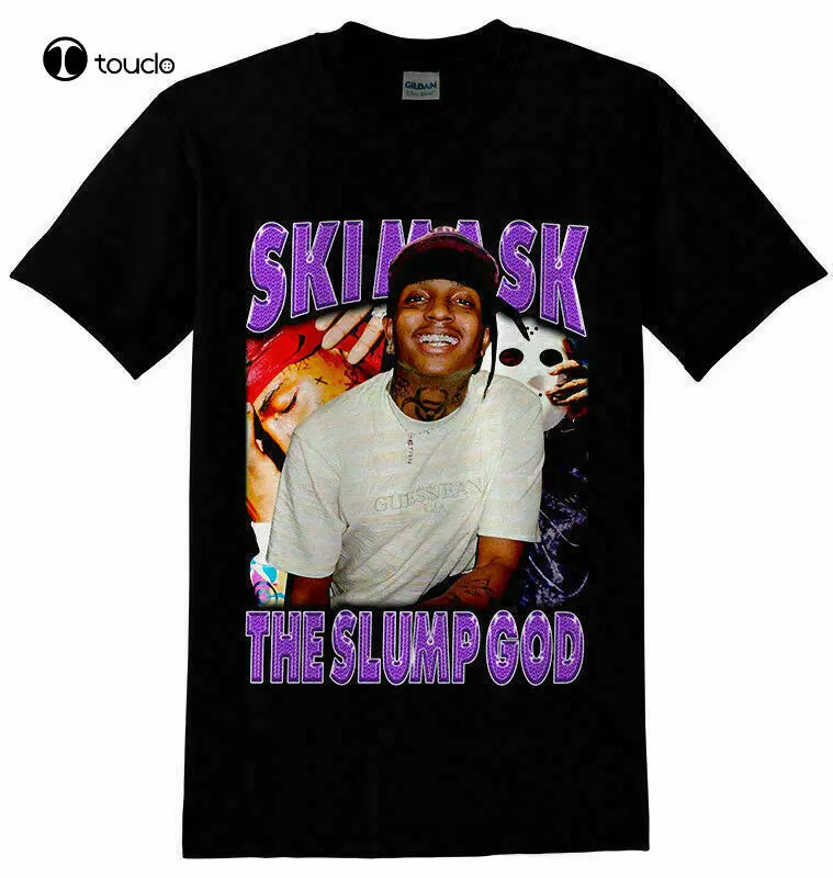 Ski Mask The Slump God Hip Hop Rap Unisex T-Shirt Tee Shirt Custom Aldult Teen Unisex Digital Printing Tee Shirt Xs-5Xl