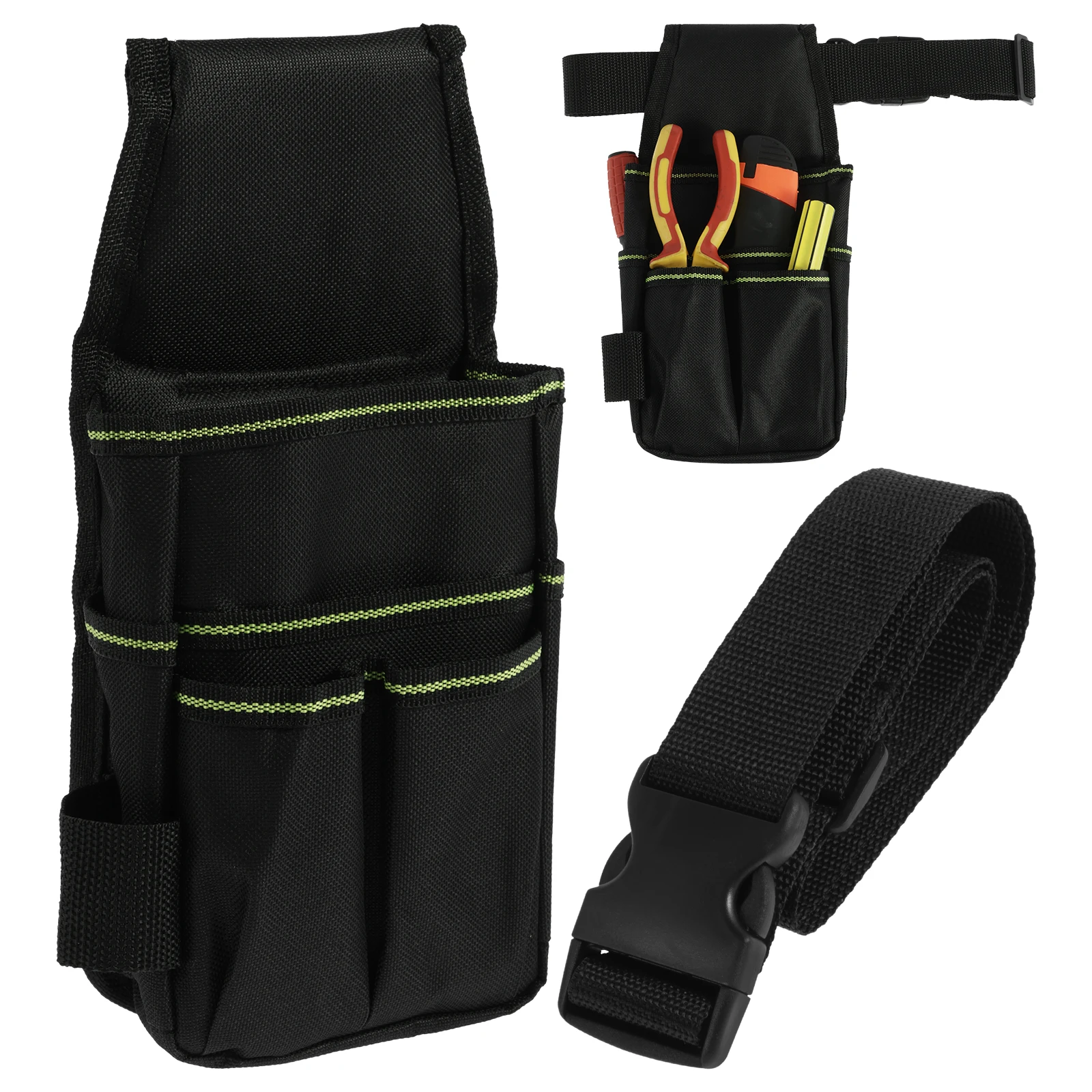 

Профессиональный органайзер для инструментов, карманный органайзер из 600D полиэстера, с регулируемым ремнем