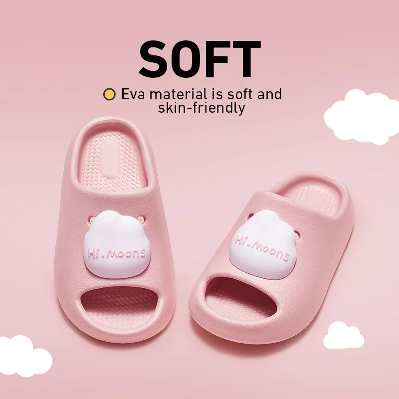 Шлепанцы UTUNE для мальчиков и девочек летняя обувь детей Симпатичные мягкие