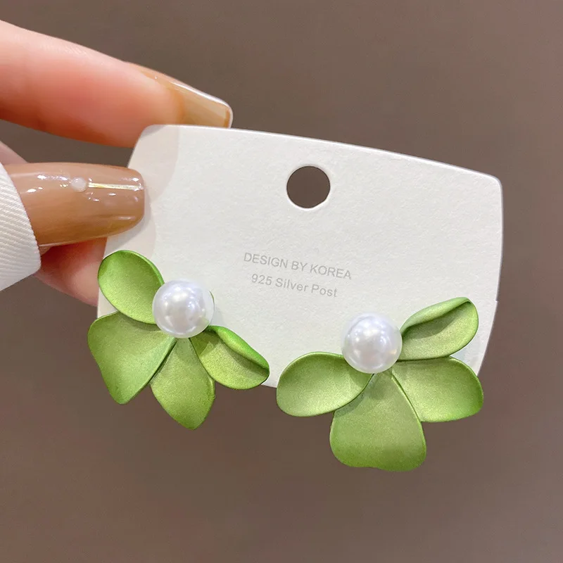 Винтажные богемные большие висячие серьги в клетку для вечеринки Гавайские