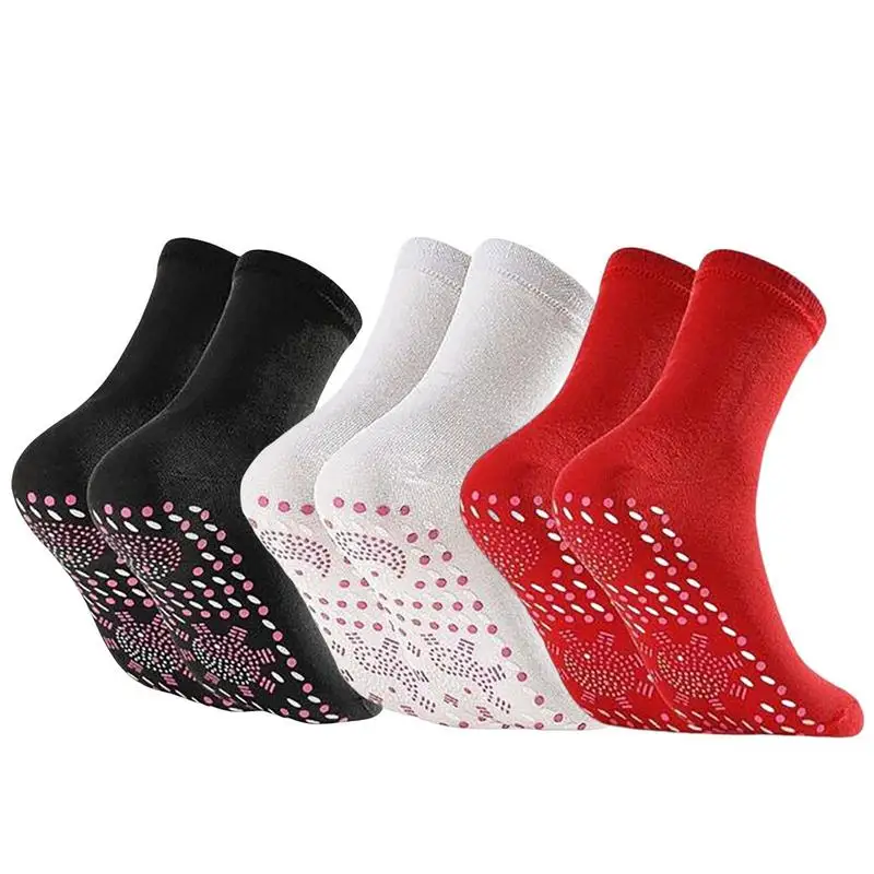 

Зимние Самонагревающиеся Носки для здоровья, Самонагревающиеся Носки, удобные зимние теплые массажные носки для женщин и мужчин с магнитно...