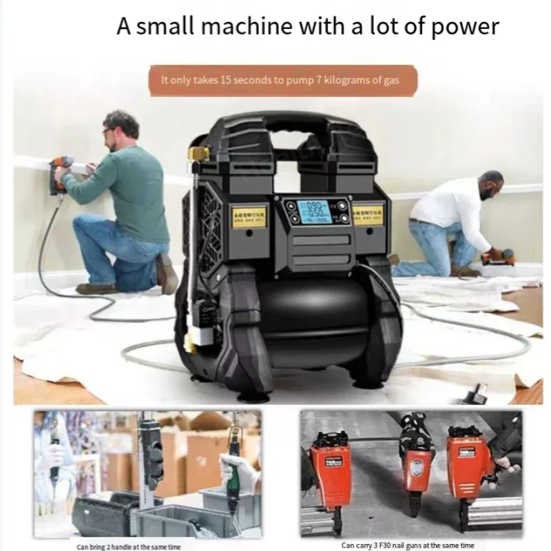 Преобразование воздуха 380ди компрессор aire alta presión portátil Presse sin aceite pintura para carpintería