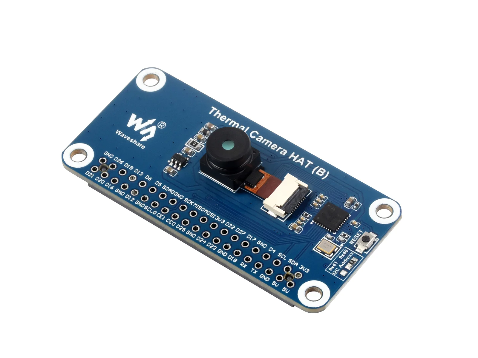 Фото Тепловизионная камера Long-Wave IR HAT (B) для Raspberry Pi, 80×62 пикселей №3