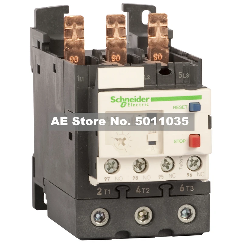 

LRD350C Schneider Electric TeSys D series thermal overload relay, setting current 37-50A 690V AC, class 10A; LRD350C