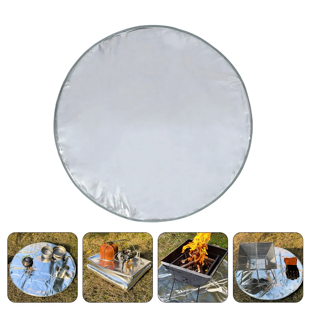 

Fire Retardant Fabric Heat Resistant Cushion Heat Insulation Mat Foldable Camping Mat