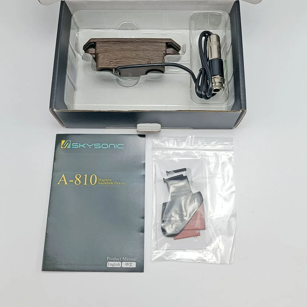 Skysonic A-810 звукосниматель акустической гитары звукового отверстия с регулировкой