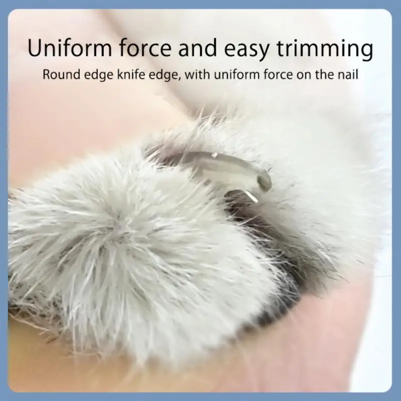 

Машинка для стрижки когтей для домашних животных, машинка для стрижки когтей с круглыми отверстиями, защита от случайных повреждений, для собак