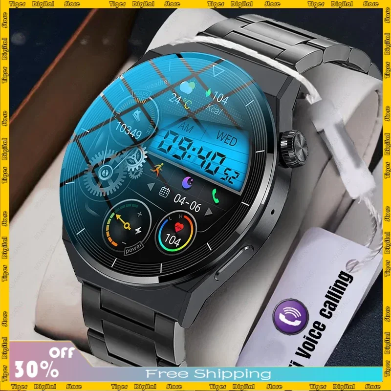 

Watch GT3 Pro Men's Smart Watches HD Large Screen Display Smart Bracelet Health HK46 Sport Fitness IP68 Waterproof Smartwatch