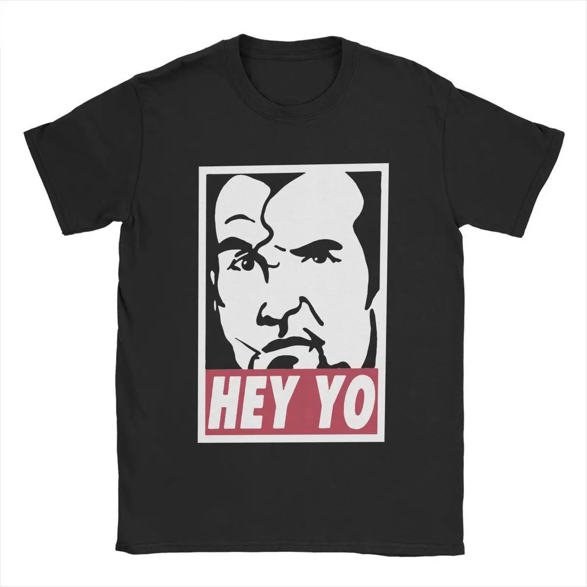 

Men T-Shirts Razor Ramon Hey Yo Funny Cotton Tee Shirt Short Sleeve Wrestling Legend T Shirt O Neck Clothing Gift Idea