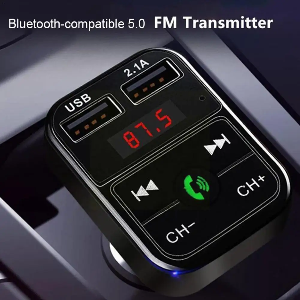 

Автомобильное зарядное устройство Usb, Bluetooth 5,0, Fm-трансмиттер, модулятор, телефонный плеер, быстрое зарядное устройство, Аудио А, Mp3 комплекты,...