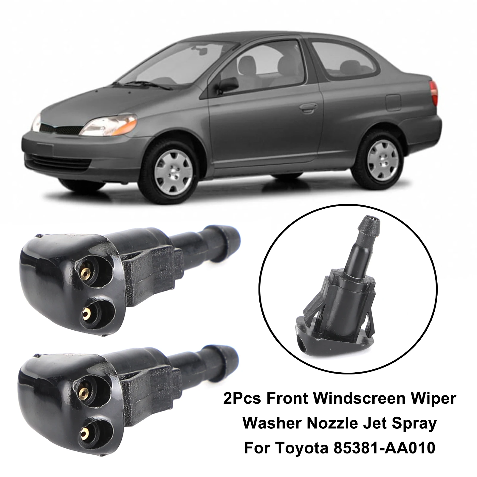 

Насадка для омывателя лобового стекла для автомобиля Camry Corolla Tacoma Celica 85381-AA010, 2 шт.