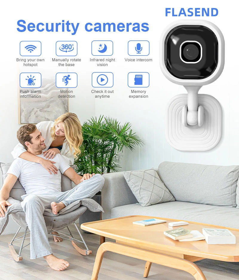 

A3 Smart Home Security Camera Baby Monitor Webcam HD Ultra-clear IP Panoramic Night Vision Voice Intercom Motion Detection Alarm