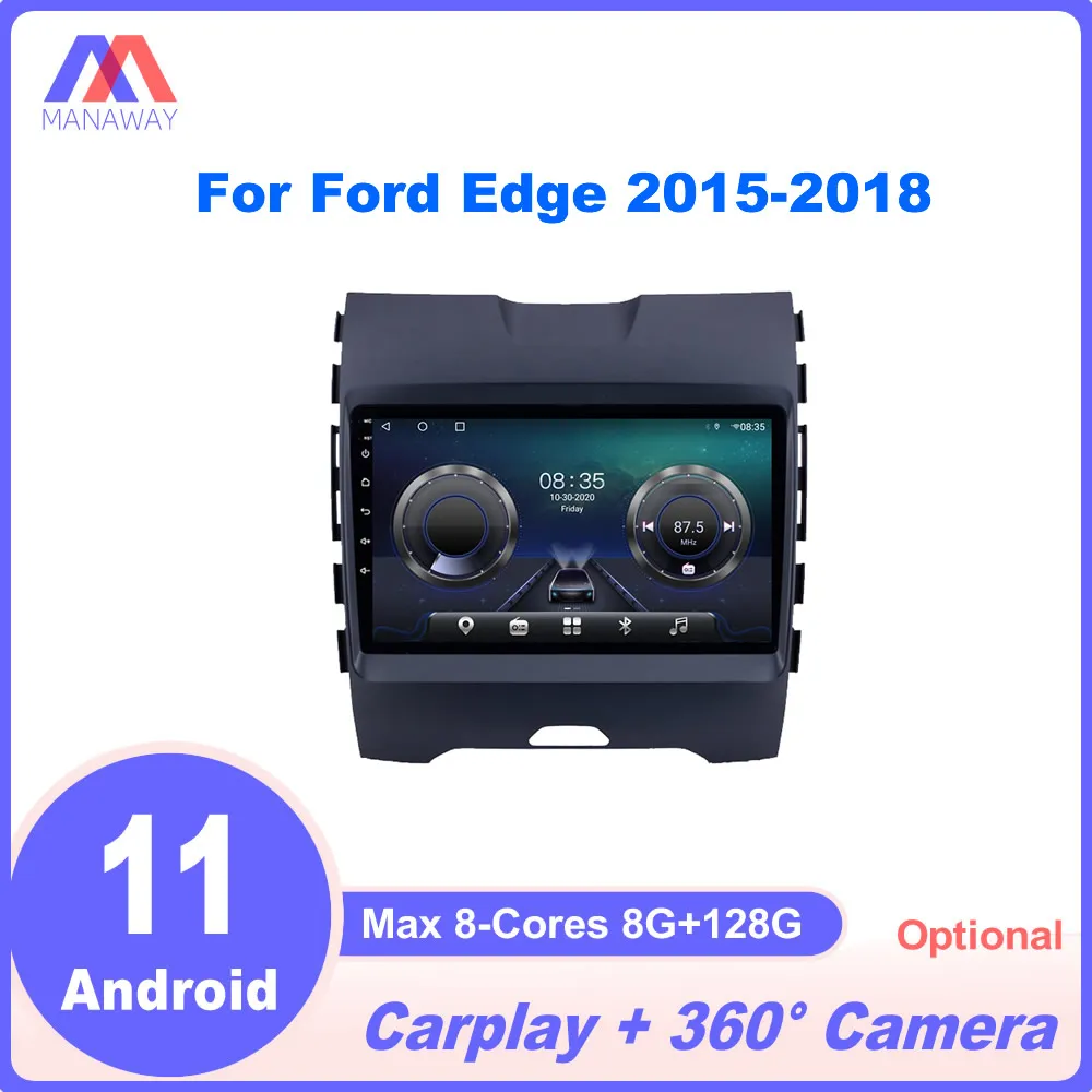 

9" Android Player For Ford Edge 2015-2018 DSP CarPlay Car Radio Stereo Multimedia Video MP5 Navigation GPS 2Din