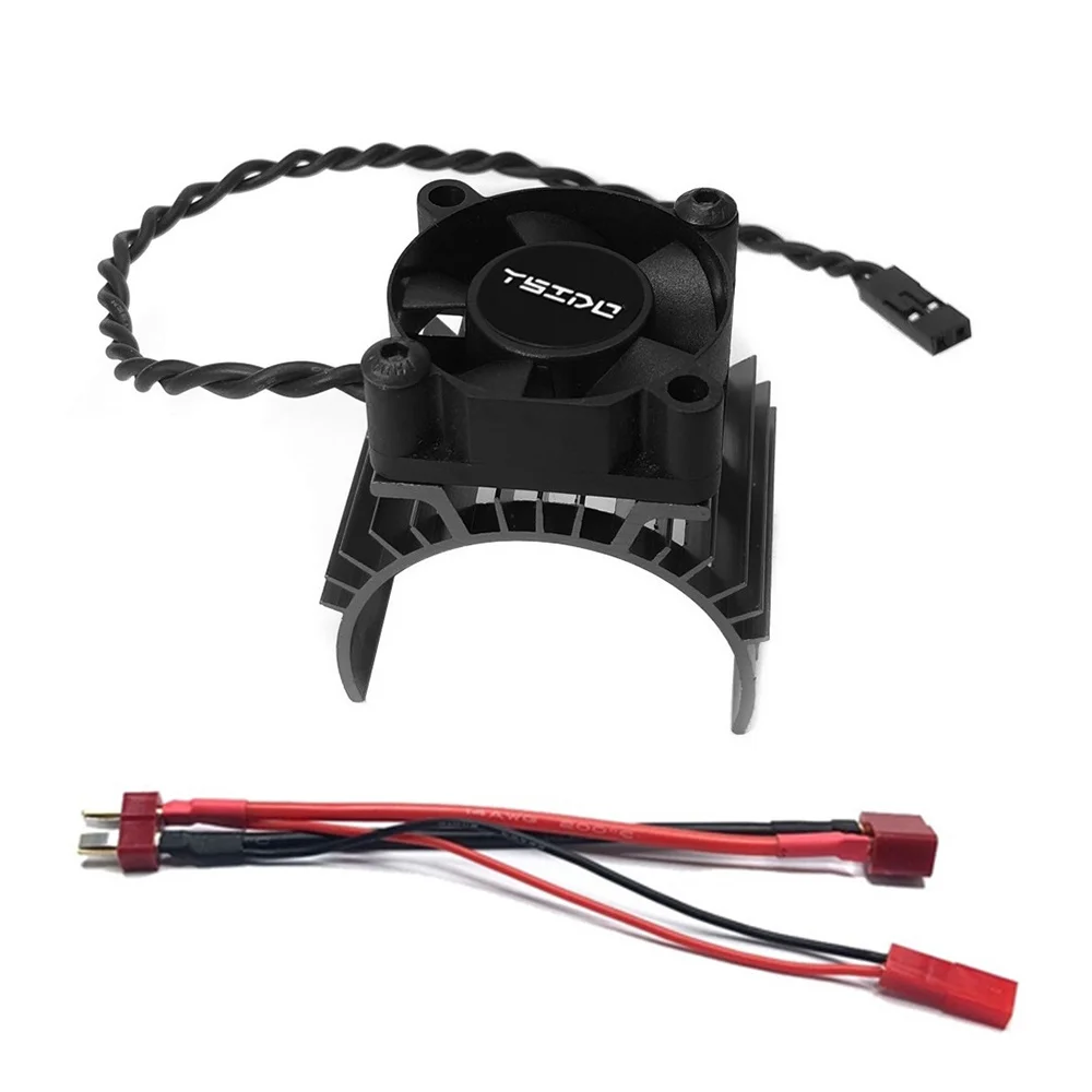 

Motor Heatsink Cover Cooling Fan for Wltoys 144001 124016 124018 124019 104001 RC Car 540 550 3650 Motor Heat Sink,D