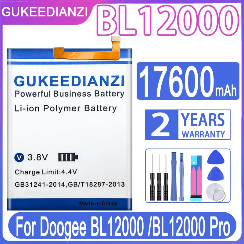 

Аккумулятор Для Doogee BL12000/BL12000 Pro BL12000Pro BL 12000 17600 мАч