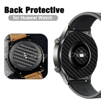 carbon fiber sticker back film protector for huawei honor watch gt runner 2e 2 3 pro ecggt2e gt3 gt2 magic 2 46mm not glass