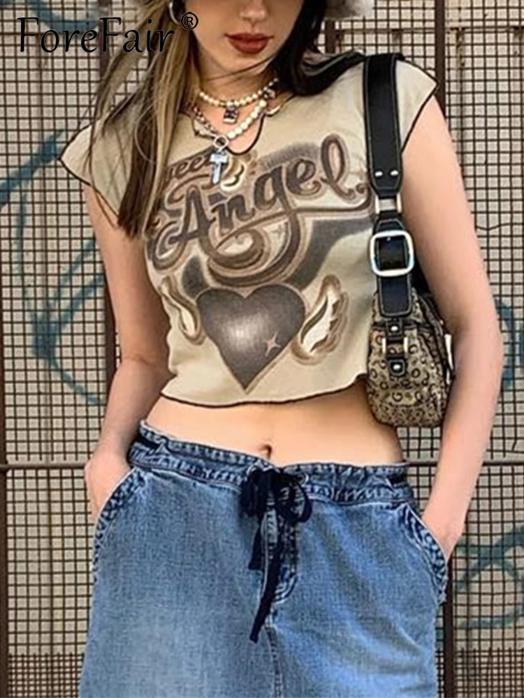 

Женский топ на шнуровке Forefair, повседневный трикотажный зеленый топ с квадратным вырезом, Модный облегающий топ с анималистичным подолом дл...