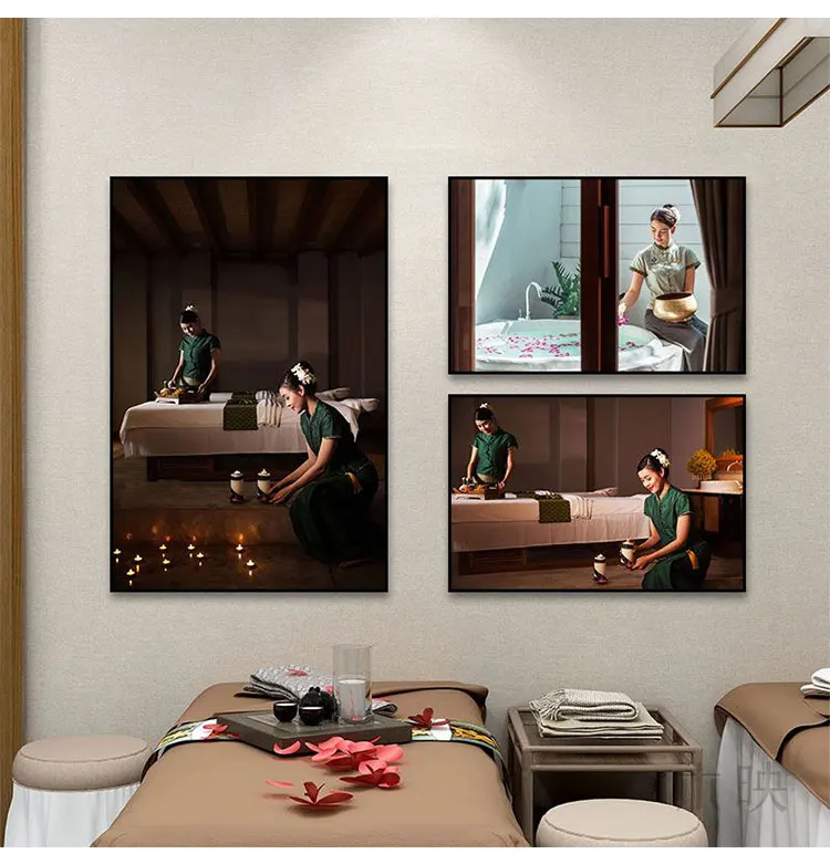 Постеры для массажа салона красоты тайского спа оздоровительного клуба постеры
