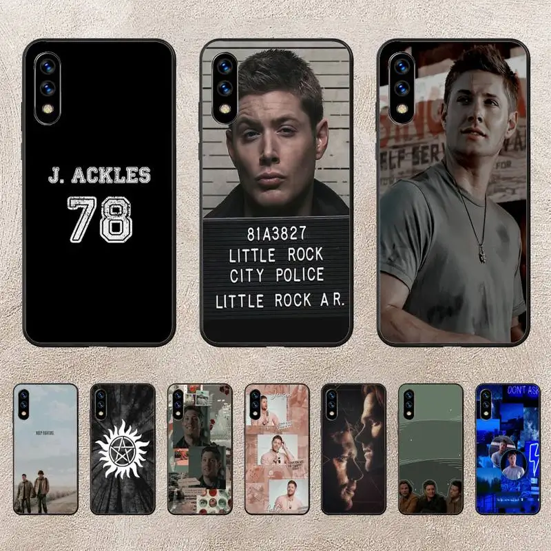 

Supernatural SPN Jensen Ackles Phone Case For Huawei G7 G8 P7 P8 P9 P10 P20 P30 Lite Mini Pro P Smart Plus Cove Fundas